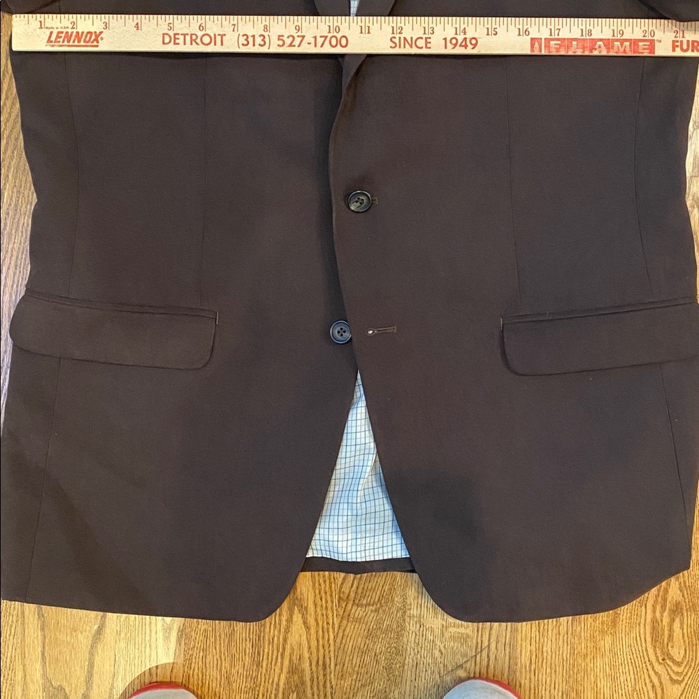 Lauren Ralph Lauren brown sport coat 42R academia soft lightweight - Picture 11 of 12